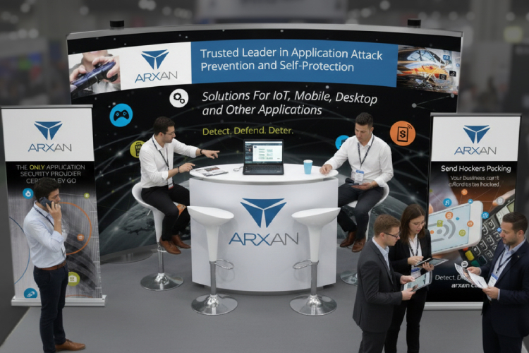 Arxan 10×10 Trade Show Booth