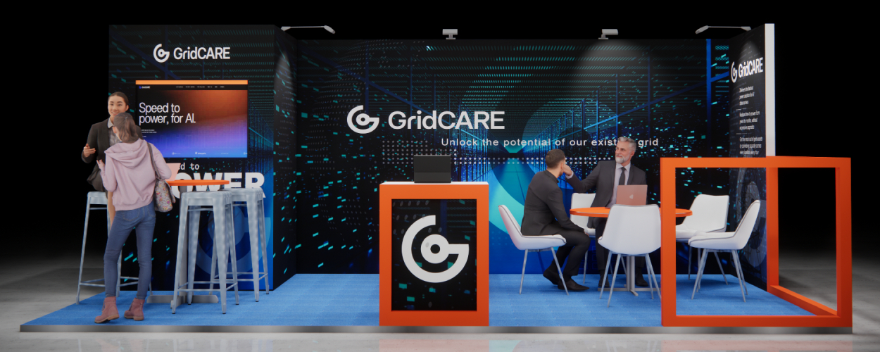 GridCARE Booth Front View