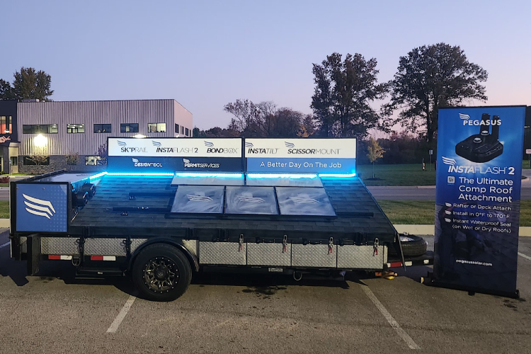 Pegasus Solar Trade Show Trailer
