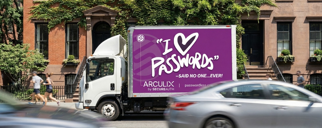 SecureAuth Arculix NYC Truck Campaign
