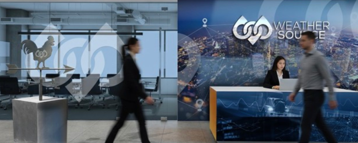WeatherSource Office and Reception Branding